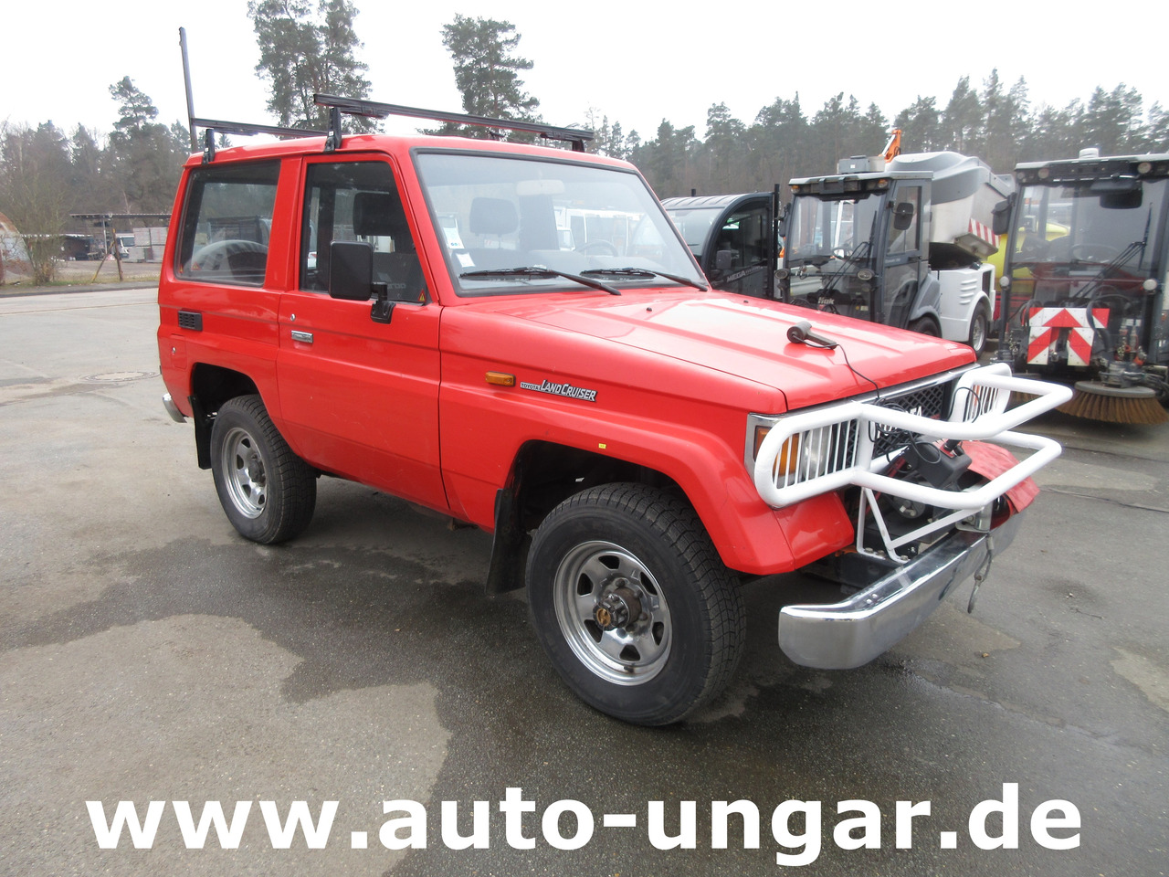 Toyota Landcruiser LX turbo LJ70 4x4 AHK Winde ex Feuerwehr - Pikaps: foto 1 Toyota Landcruiser LX turbo LJ70 4x4 AHK Winde ex Feuerwehr - Pikaps: foto 1