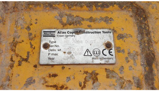 Atlas-Copco (Epiroc) HB 7000 Dust Protection (DP) orig.repas! - Hidrauliskais āmurs - Celtniecības tehnika: foto 3 Atlas-Copco (Epiroc) HB 7000 Dust Protection (DP) orig.repas! - Hidrauliskais āmurs - Celtniecības tehnika: foto 3