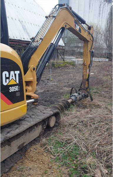 Caterpillar 305 E2 +drill - Mini-ekskavators: foto 4 Caterpillar 305 E2 +drill - Mini-ekskavators: foto 4
