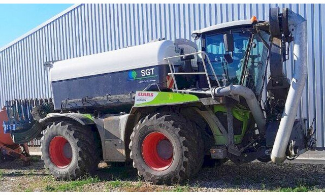 Claas Xerion 4000/783 + SGT(Bauer) - Organisko mēslu izkliedētājs: foto 2 Claas Xerion 4000/783 + SGT(Bauer) - Organisko mēslu izkliedētājs: foto 2