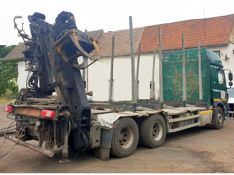 DAF 6x4 CF510 33/26t +HIAB Loglift 135 ZT94 +Umikov PP3 - Kokvedējs, Kravas auto ar manipulatoru: foto 4 DAF 6x4 CF510 33/26t +HIAB Loglift 135 ZT94 +Umikov PP3 - Kokvedējs, Kravas auto ar manipulatoru: foto 4