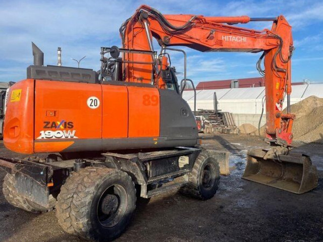Hitachi 20t ZX190 W-6 (Zaxis) - Riteņu ekskavators: foto 2 Hitachi 20t ZX190 W-6 (Zaxis) - Riteņu ekskavators: foto 2