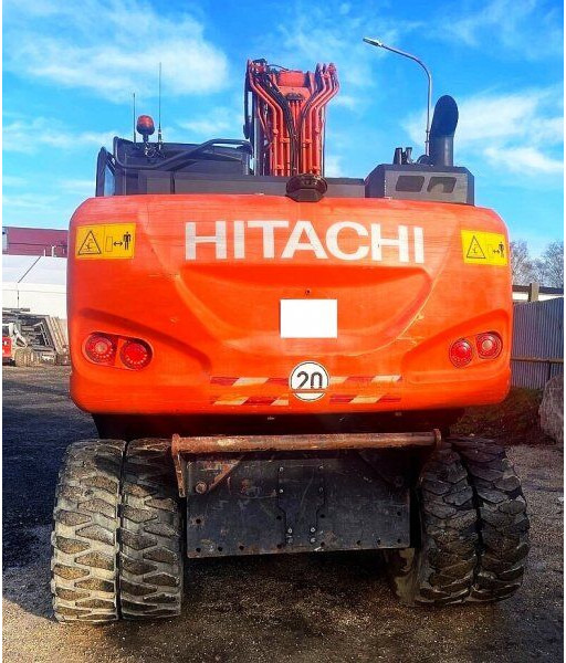 Hitachi 20t ZX190 W-6 (Zaxis) - Riteņu ekskavators: foto 3 Hitachi 20t ZX190 W-6 (Zaxis) - Riteņu ekskavators: foto 3