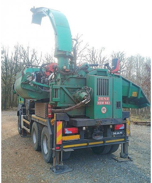Jenz HEM 583R +6x6 MAN TGS 33.540 +Palfinger (docs MACHINE!) - Šķeldotājs: foto 5 Jenz HEM 583R +6x6 MAN TGS 33.540 +Palfinger (docs MACHINE!) - Šķeldotājs: foto 5