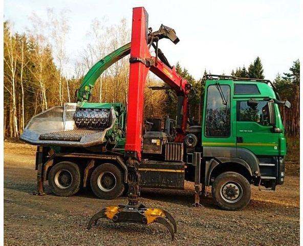 Jenz HEM 583R +6x6 MAN TGS 33.540 +Palfinger (docs MACHINE!) - Šķeldotājs: foto 2 Jenz HEM 583R +6x6 MAN TGS 33.540 +Palfinger (docs MACHINE!) - Šķeldotājs: foto 2