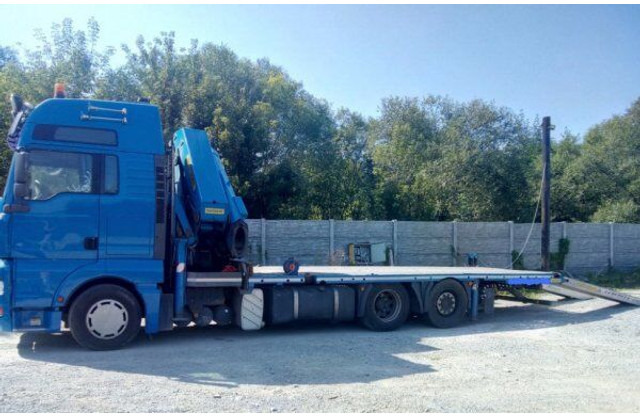 MAN 6x2 TGA 480 BDF +1m +16m crane - Bortu kravas automašīna/ Platforma, Kravas auto ar manipulatoru: foto 1 MAN 6x2 TGA 480 BDF +1m +16m crane - Bortu kravas automašīna/ Platforma, Kravas auto ar manipulatoru: foto 1