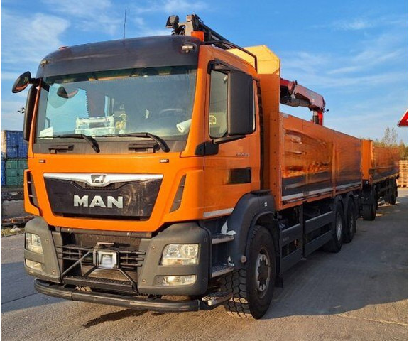 MAN TGS 26.440 - Bortu kravas automašīna/ Platforma, Kravas auto ar manipulatoru: foto 4 MAN TGS 26.440 - Bortu kravas automašīna/ Platforma, Kravas auto ar manipulatoru: foto 4