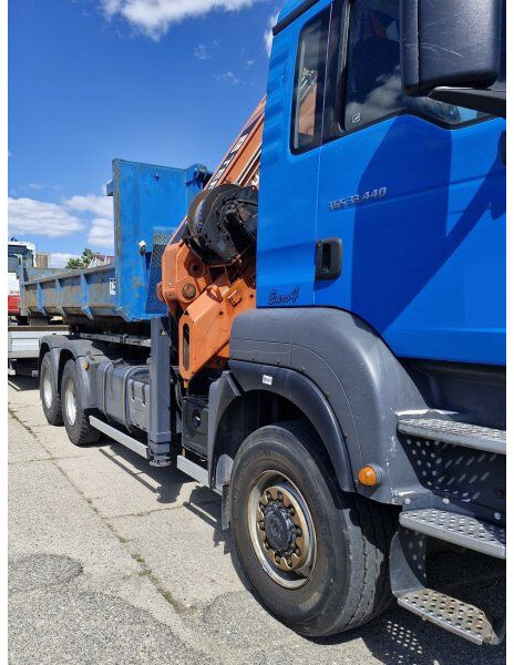 MAN TGS 33.440 +Terex-Atlas 240 - Kravas automašīna pašizgāzējs, Kravas auto ar manipulatoru: foto 3 MAN TGS 33.440 +Terex-Atlas 240 - Kravas automašīna pašizgāzējs, Kravas auto ar manipulatoru: foto 3