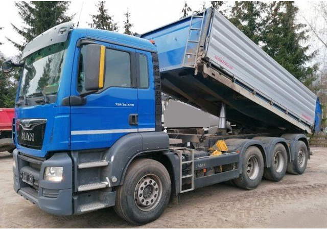 Kravas automašīna pašizgāzējs MAN TGS 35.440 EUR6 tridem 8x4: foto 6