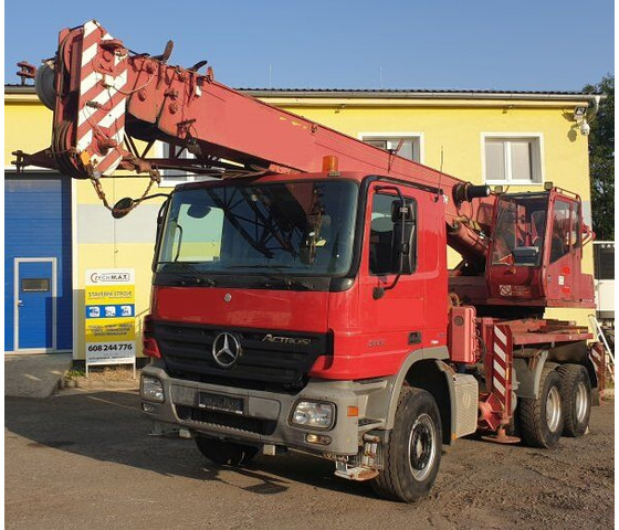 Mercedes-Benz 6x4 Actros 3332K +20t (ČKD) AD 20.2 - Visurgājējs celtnis: foto 1 Mercedes-Benz 6x4 Actros 3332K +20t (ČKD) AD 20.2 - Visurgājējs celtnis: foto 1