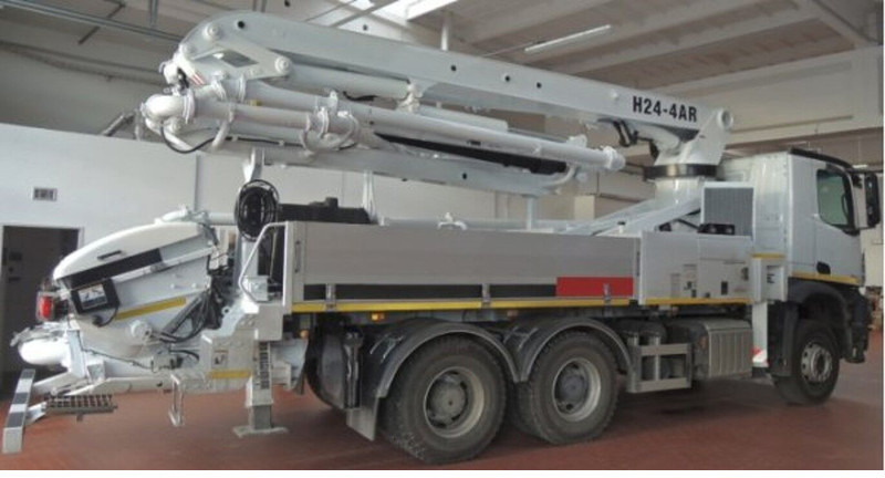 Mercedes-Benz Arocs 2840 - Stacionārais betona sūknis: foto 3 Mercedes-Benz Arocs 2840 - Stacionārais betona sūknis: foto 3