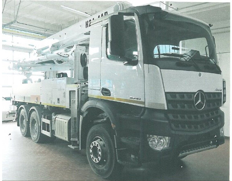 Mercedes-Benz Arocs 2840 - Stacionārais betona sūknis: foto 1 Mercedes-Benz Arocs 2840 - Stacionārais betona sūknis: foto 1