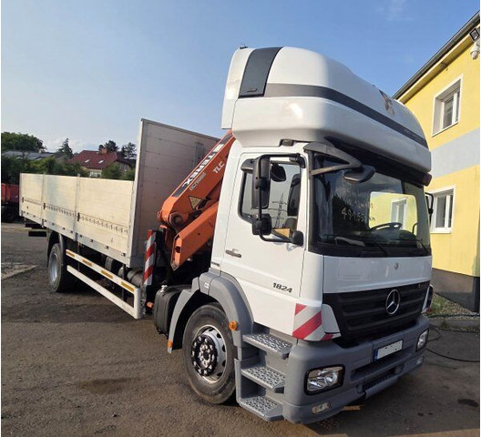 Mercedes-Benz Axor 1824 - Bortu kravas automašīna/ Platforma, Kravas auto ar manipulatoru: foto 2 Mercedes-Benz Axor 1824 - Bortu kravas automašīna/ Platforma, Kravas auto ar manipulatoru: foto 2