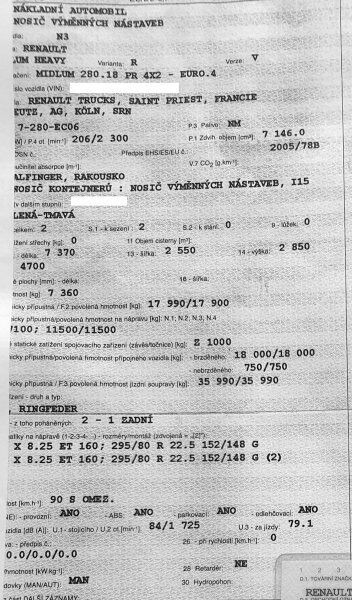 Renault Midlum 280.18 DXi - Pacēlājs ar āķi: foto 5 Renault Midlum 280.18 DXi - Pacēlājs ar āķi: foto 5