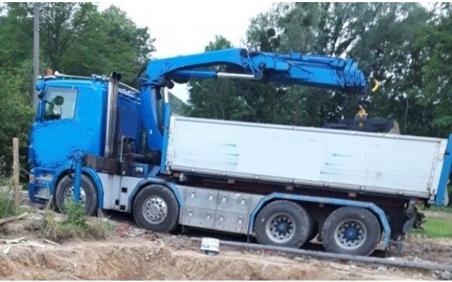 Scania 8x4 bord. R500 +23m crane - Kravas automašīna pašizgāzējs, Kravas auto ar manipulatoru: foto 5 Scania 8x4 bord. R500 +23m crane - Kravas automašīna pašizgāzējs, Kravas auto ar manipulatoru: foto 5