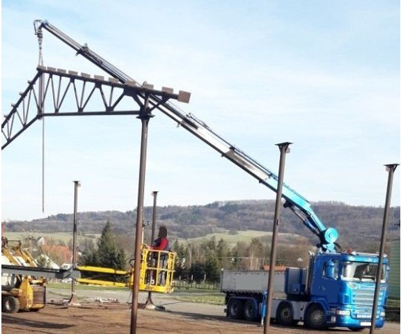 Scania 8x4 bord. R500 +23m crane - Kravas automašīna pašizgāzējs, Kravas auto ar manipulatoru: foto 2 Scania 8x4 bord. R500 +23m crane - Kravas automašīna pašizgāzējs, Kravas auto ar manipulatoru: foto 2