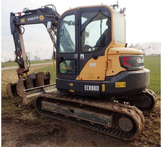 Volvo ECR 88 D - Mini-ekskavators: foto 5 Volvo ECR 88 D - Mini-ekskavators: foto 5
