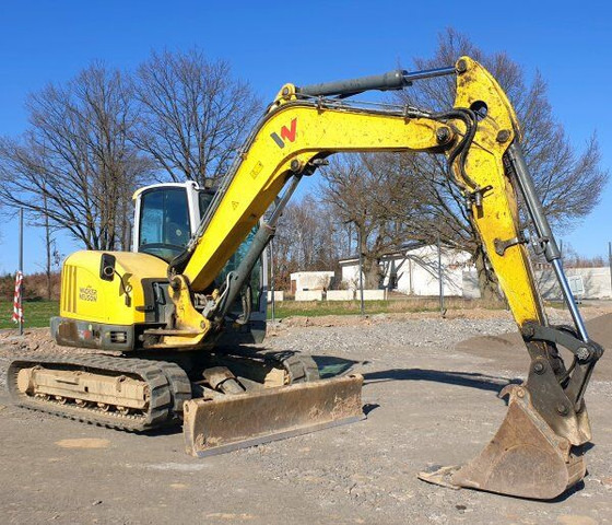 WACKER NEUSON EZ80 E14-03 gummi 8t rubber - Kāpurķēžu ekskavators: foto 1 WACKER NEUSON EZ80 E14-03 gummi 8t rubber - Kāpurķēžu ekskavators: foto 1