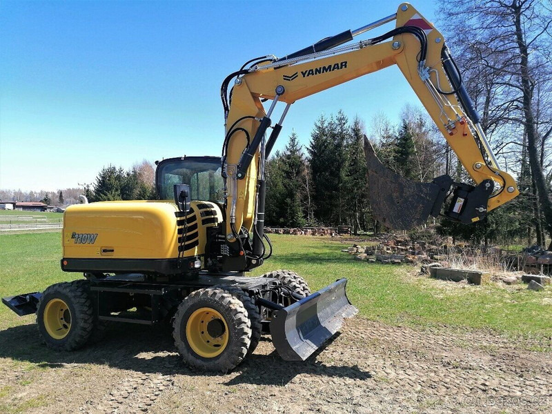 Yanmar B110 W - Riteņu ekskavators: foto 1 Yanmar B110 W - Riteņu ekskavators: foto 1