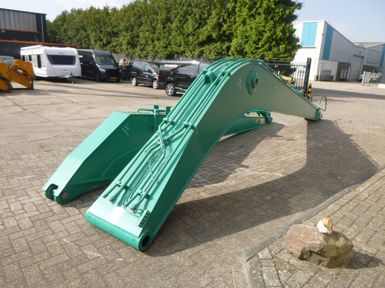 KOBELCO SK200 / SK210 - Strēle - Kāpurķēžu ekskavators: foto 5 KOBELCO SK200 / SK210 - Strēle - Kāpurķēžu ekskavators: foto 5