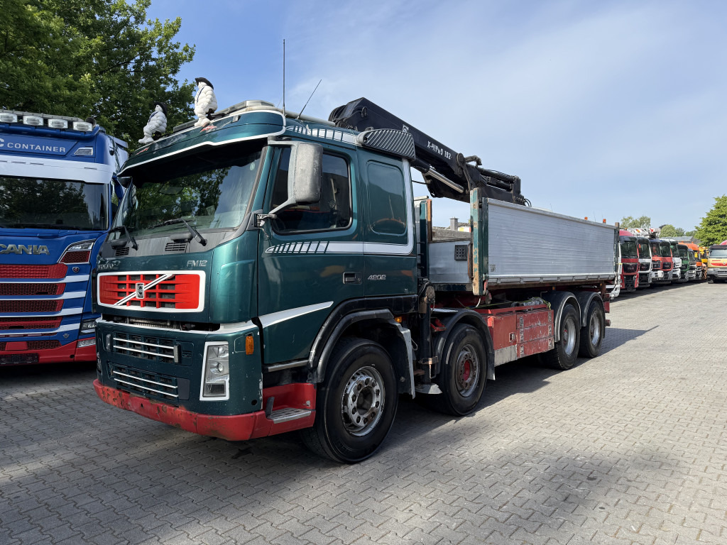 Volvo FM12 420 8X4 Kipper Kran Hiab 192-4 - Citas iekārtas: foto 1 Volvo FM12 420 8X4 Kipper Kran Hiab 192-4 - Citas iekārtas: foto 1