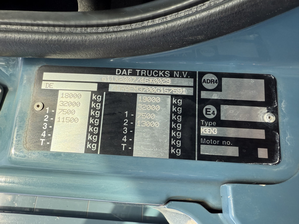 Daf CF320 Palfinger PK12001L Baustoffkran - Kravas auto ar manipulatoru, Bortu kravas automašīna/ Platforma: foto 4 Daf CF320 Palfinger PK12001L Baustoffkran - Kravas auto ar manipulatoru, Bortu kravas automašīna/ Platforma: foto 4