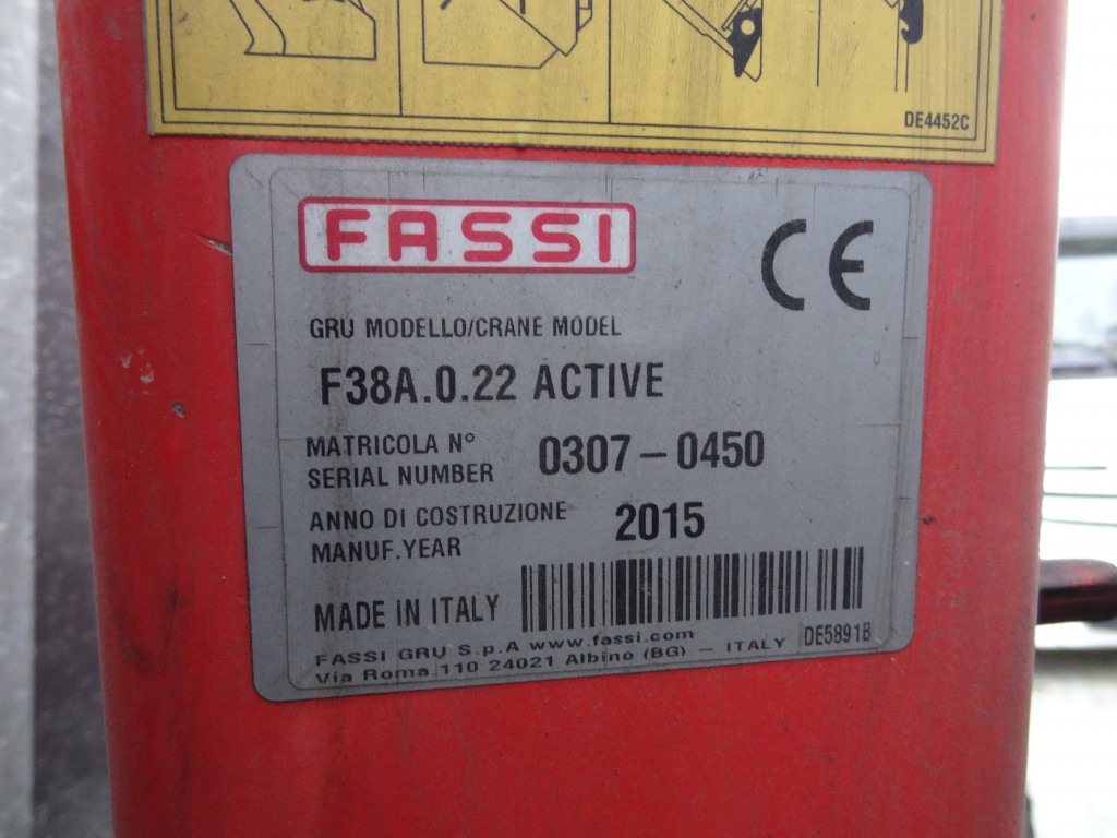 Iveco EuroCargo 120E25 Fassi F38 - Bortu kravas automašīna/ Platforma, Kravas auto ar manipulatoru: foto 5 Iveco EuroCargo 120E25 Fassi F38 - Bortu kravas automašīna/ Platforma, Kravas auto ar manipulatoru: foto 5