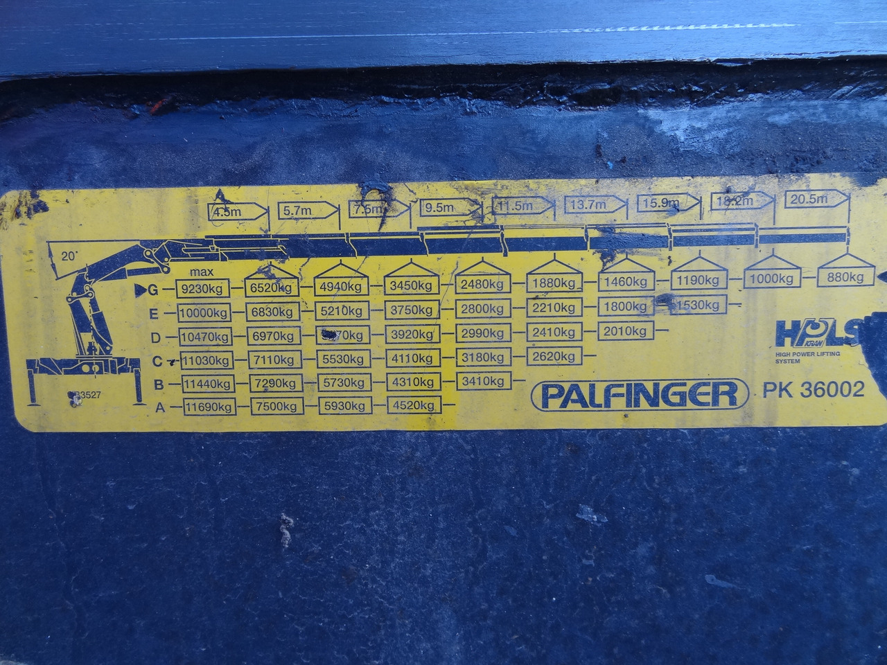 Iveco EuroTrakker 260E31 6X4 Palfinger 36002 - Kravas auto ar manipulatoru, Bortu kravas automašīna/ Platforma: foto 4 Iveco EuroTrakker 260E31 6X4 Palfinger 36002 - Kravas auto ar manipulatoru, Bortu kravas automašīna/ Platforma: foto 4