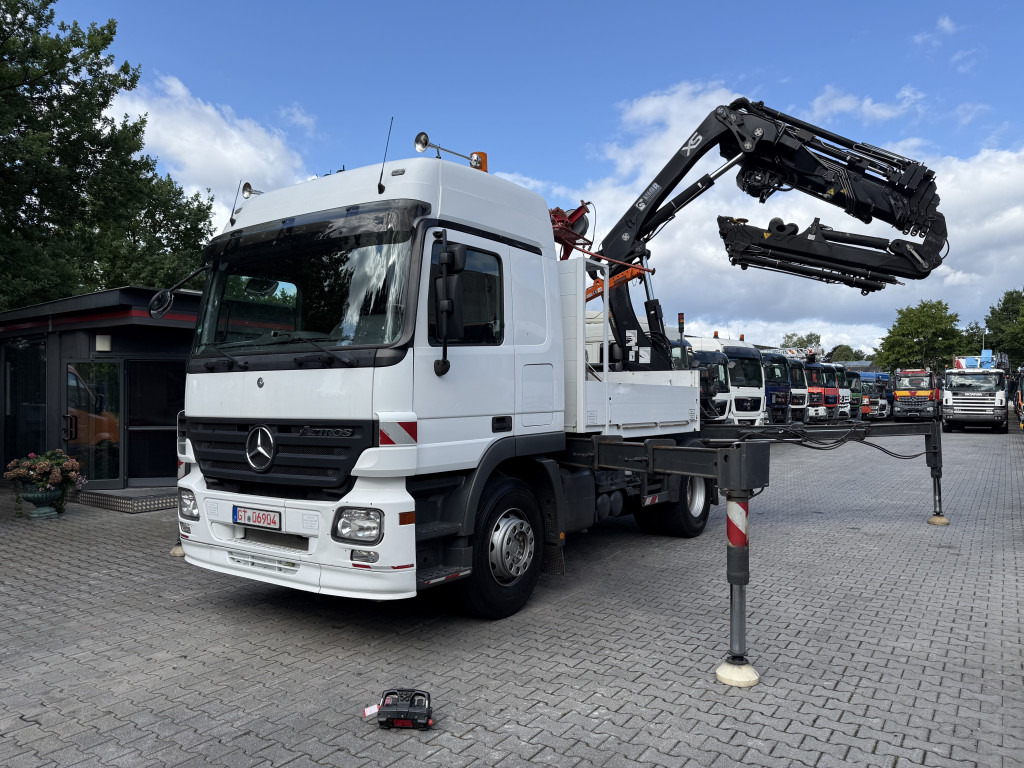 Mercedes-Benz Actros 1841 Kran Hiab 288 bis 30 Meter - Bortu kravas automašīna/ Platforma, Kravas auto ar manipulatoru: foto 1 Mercedes-Benz Actros 1841 Kran Hiab 288 bis 30 Meter - Bortu kravas automašīna/ Platforma, Kravas auto ar manipulatoru: foto 1