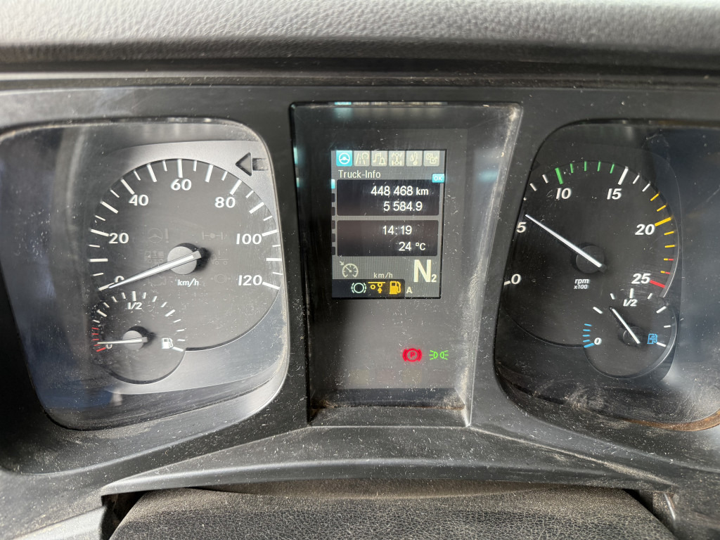 Mercedes-Benz Arocs 3251 8X4 Haken mit Kran HMF 2620 K5 - Pacēlājs ar āķi, Kravas auto ar manipulatoru: foto 5 Mercedes-Benz Arocs 3251 8X4 Haken mit Kran HMF 2620 K5 - Pacēlājs ar āķi, Kravas auto ar manipulatoru: foto 5