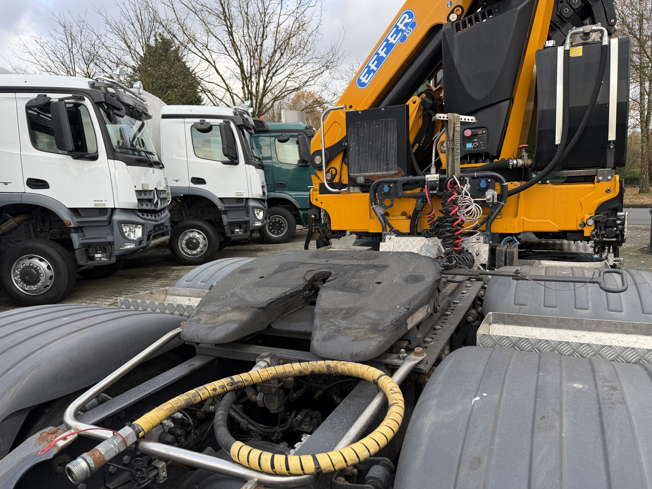 Scania G480 6X4 Kran Effer 255 6S bis 20.5 Meter - Kravas auto ar manipulatoru, Vilcējs: foto 2 Scania G480 6X4 Kran Effer 255 6S bis 20.5 Meter - Kravas auto ar manipulatoru, Vilcējs: foto 2