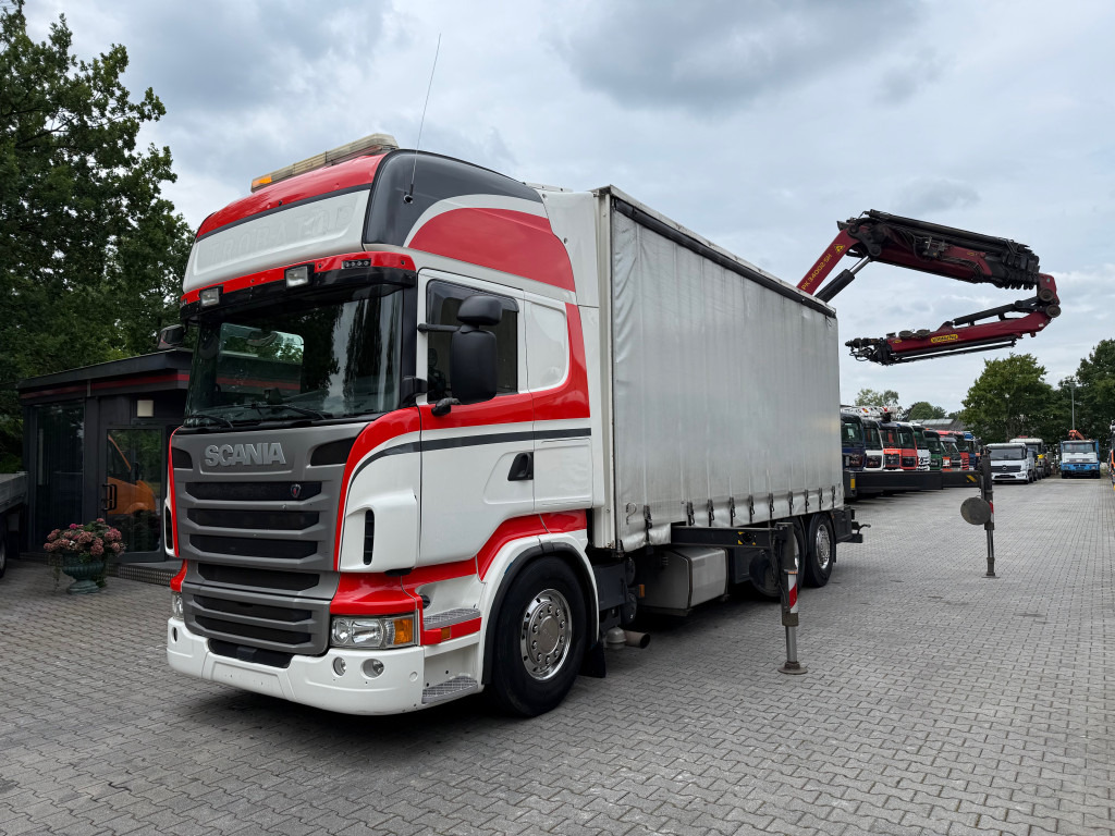 Scania R480 6X2 Palfinger 34002 bis 29 Meter - Bortu kravas automašīna/ Platforma, Kravas auto ar manipulatoru: foto 1 Scania R480 6X2 Palfinger 34002 bis 29 Meter - Bortu kravas automašīna/ Platforma, Kravas auto ar manipulatoru: foto 1