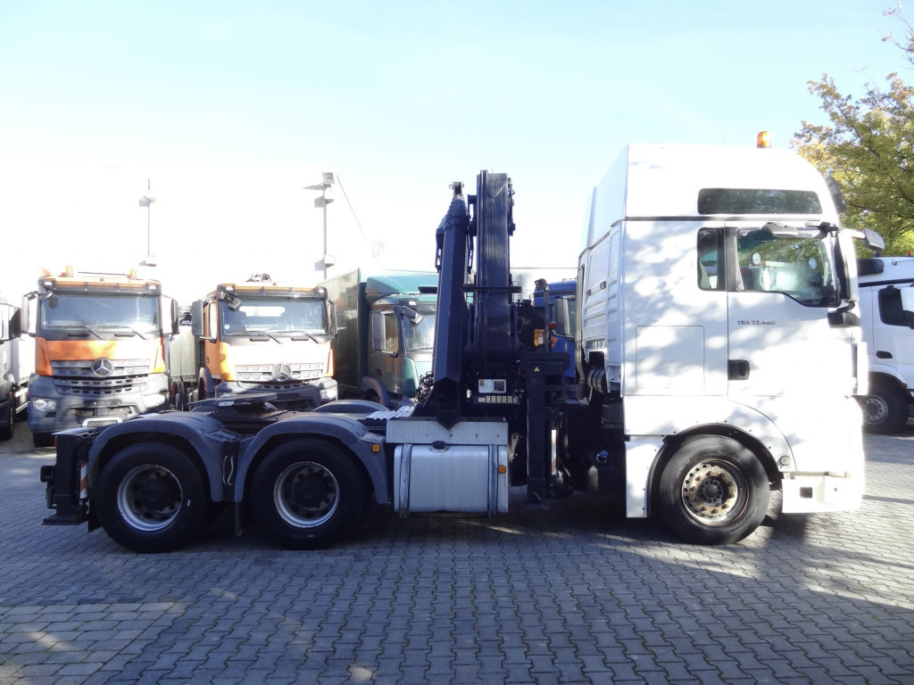 Vilcējs MAN TGX 33.480 6X4 Kran MKG 381 bis 20 Meter: foto 13