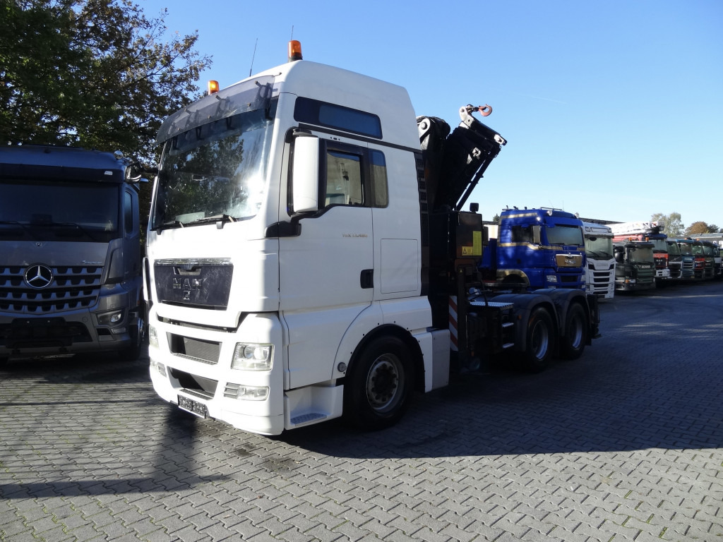 Vilcējs MAN TGX 33.480 6X4 Kran MKG 381 bis 20 Meter: foto 10