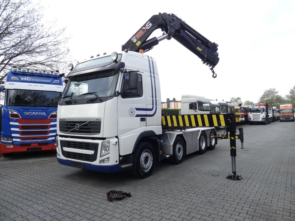 Volvo FH 500 8X4 Kran Hiab 800 EP-5 HiPro - Kravas auto ar manipulatoru, Vilcējs: foto 1 Volvo FH 500 8X4 Kran Hiab 800 EP-5 HiPro - Kravas auto ar manipulatoru, Vilcējs: foto 1