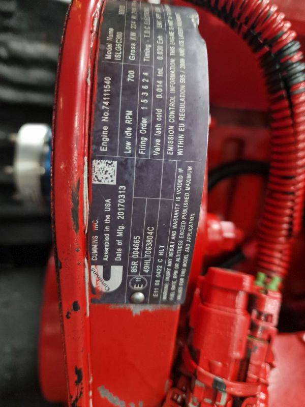 Cummins ISLG6C300 Engine (Industrial) 2017 - Dzinējs - Industriālā iekārta: foto 2 Cummins ISLG6C300 Engine (Industrial) 2017 - Dzinējs - Industriālā iekārta: foto 2