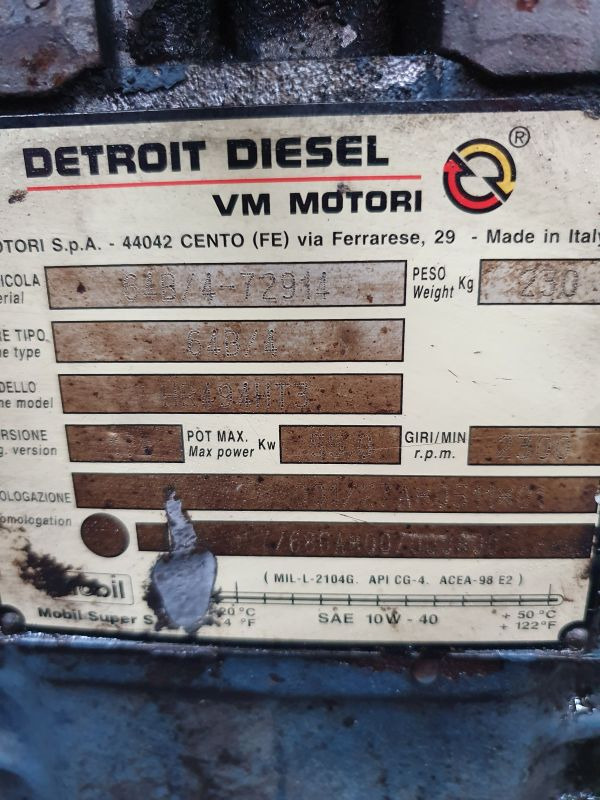 Detroit Diesel 64B/4 - Dzinējs - Celtniecības tehnika: foto 1 Detroit Diesel 64B/4 - Dzinējs - Celtniecības tehnika: foto 1