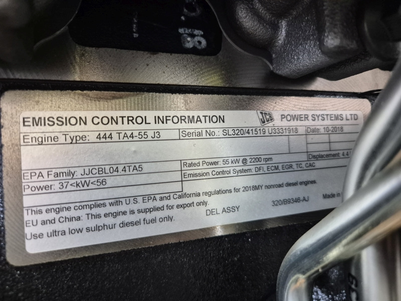 JCB 444 TA4-55 J3 Engine (Plant) - Dzinējs - Celtniecības tehnika: foto 2 JCB 444 TA4-55 J3 Engine (Plant) - Dzinējs - Celtniecības tehnika: foto 2