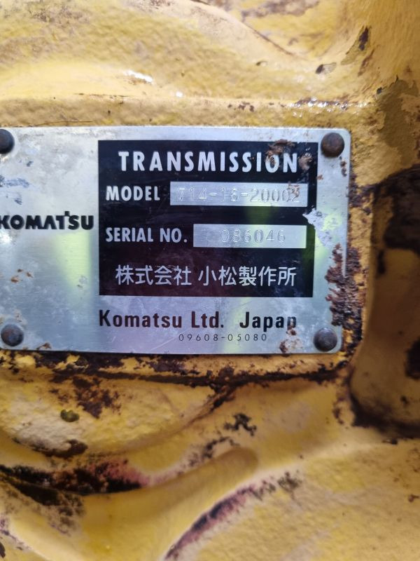 Komatsu 714-16-20002 Gearbox (Plant) - Pārnesumkārba - Celtniecības tehnika: foto 5 Komatsu 714-16-20002 Gearbox (Plant) - Pārnesumkārba - Celtniecības tehnika: foto 5