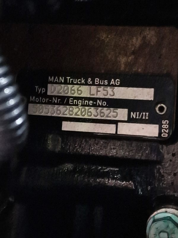 MAN D2066 LF53 Engine (Truck) - Dzinējs - Kravas automašīna: foto 2 MAN D2066 LF53 Engine (Truck) - Dzinējs - Kravas automašīna: foto 2