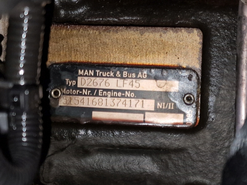 MAN D2676 LF45 Engine (Truck) - Dzinējs - Kravas automašīna: foto 2 MAN D2676 LF45 Engine (Truck) - Dzinējs - Kravas automašīna: foto 2
