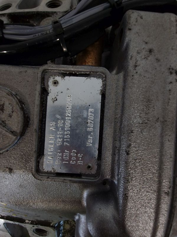 Pārnesumkārba Mercedes Benz G211-16 Gearbox: foto 11