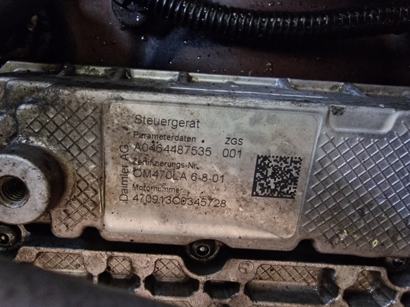 Mercedes Benz OM470LA 6-8-01 470.913C Engine (Truck) - Dzinējs - Kravas automašīna: foto 2 Mercedes Benz OM470LA 6-8-01 470.913C Engine (Truck) - Dzinējs - Kravas automašīna: foto 2