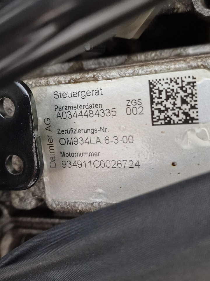 Dzinējs - Kravas automašīna Mercedes Benz OM934LA.6-8-00 Engine (Truck): foto 11