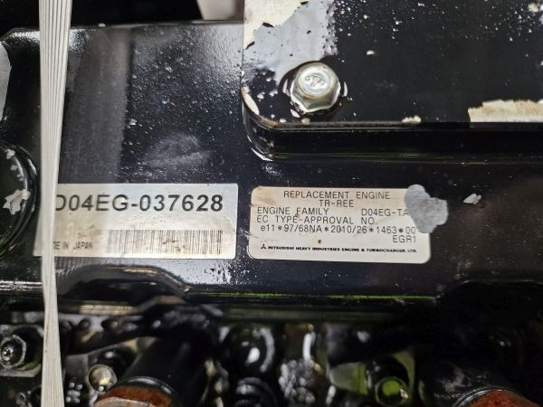 Mitsubishi D04EG-TA Engine (Plant) - Dzinējs - Celtniecības tehnika: foto 2 Mitsubishi D04EG-TA Engine (Plant) - Dzinējs - Celtniecības tehnika: foto 2