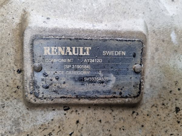 Renault AT2412D Gearbox - Pārnesumkārba: foto 2 Renault AT2412D Gearbox - Pārnesumkārba: foto 2