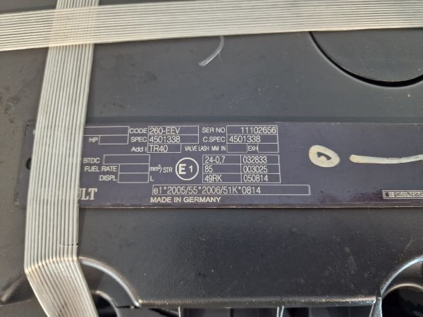 Dzinējs - Kravas automašīna Renault DXI7 260-EEV Engine (Truck): foto 11