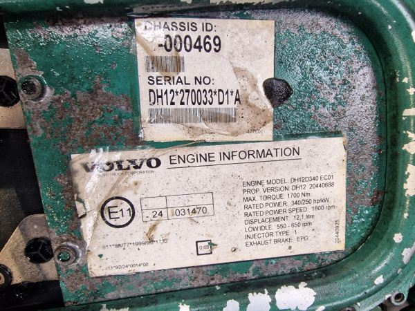 Volvo DH12D340 EC01 Engine (Bus) - Dzinējs: foto 2 Volvo DH12D340 EC01 Engine (Bus) - Dzinējs: foto 2