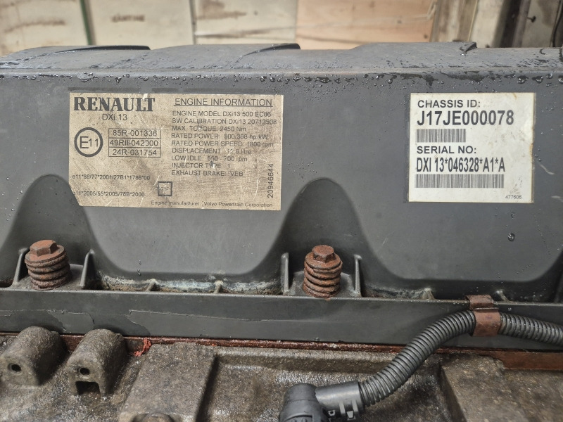 Volvo DXi13 500 EC06 Engine (Truck) - Dzinējs - Kravas automašīna: foto 2 Volvo DXi13 500 EC06 Engine (Truck) - Dzinējs - Kravas automašīna: foto 2