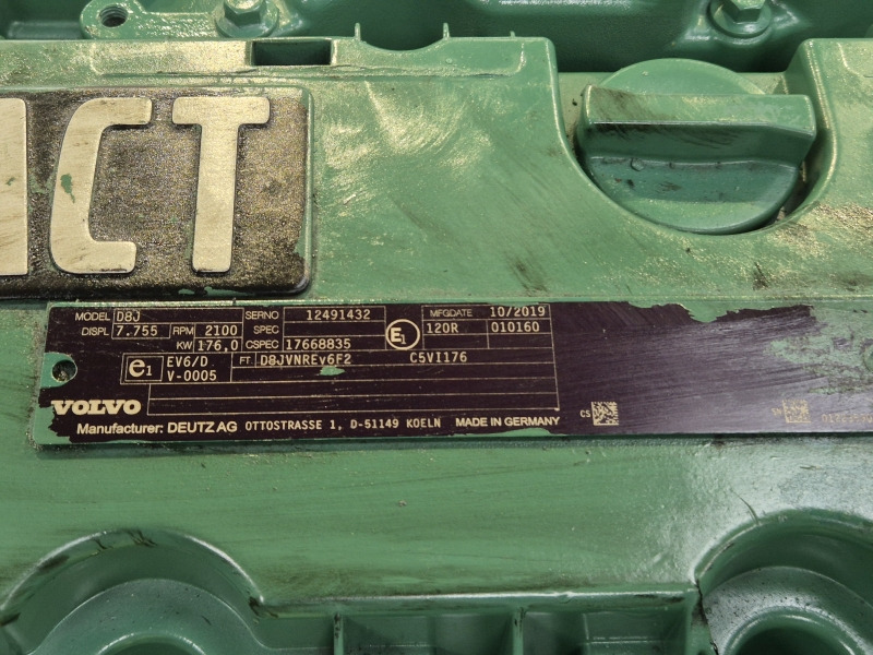 Volvo L110H D8J Genuine Reconditioned Engine (Plant) - Dzinējs - Celtniecības tehnika: foto 2 Volvo L110H D8J Genuine Reconditioned Engine (Plant) - Dzinējs - Celtniecības tehnika: foto 2